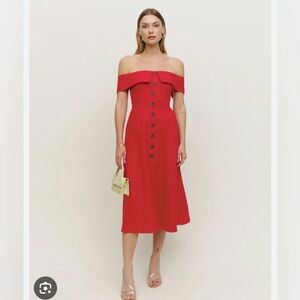 Adriel Linen Dress